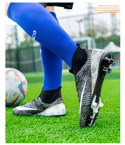 Men's Anti-Skid Grass Football Boots