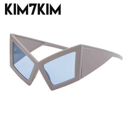 Women's Big Frame Oversized Cat Eye Sunglasses