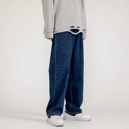 Unisex Wide-leg Hip Hop Jeans