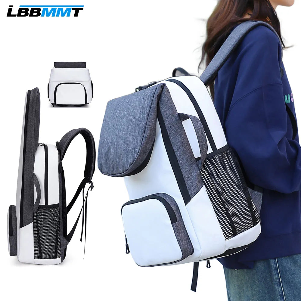 Unisex-Tennis- und Pickleball-Rucksack mit Schuhfach – bietet Platz für 2 Schläger