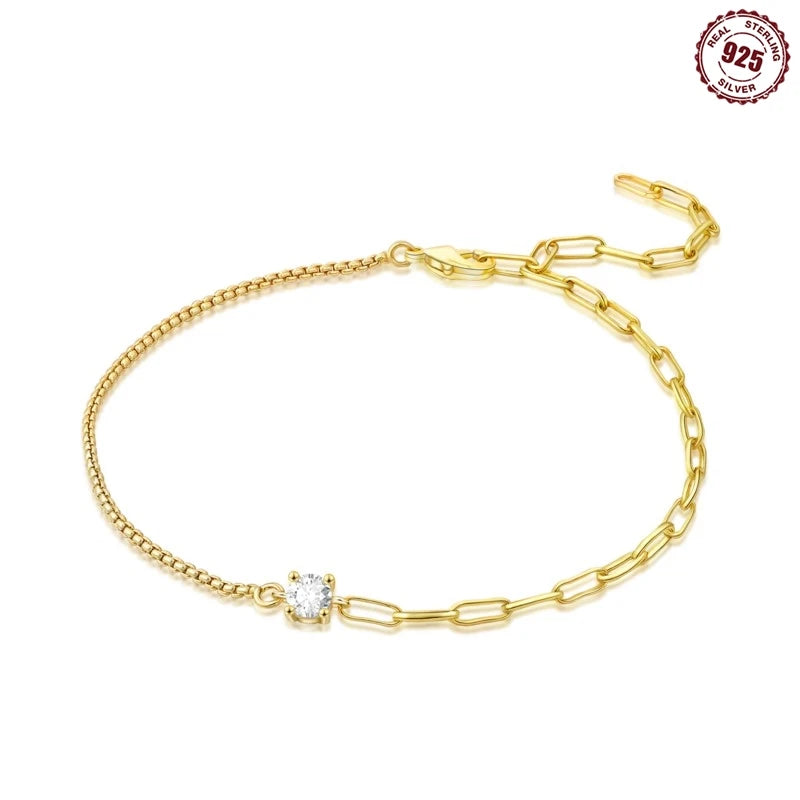 Bohemian Simulated Pearl Gold Anklet Bracelet for Women