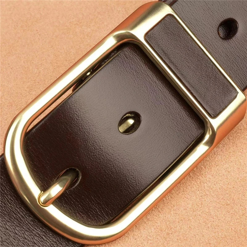 Ceinture de cowboy en cuir de haute qualité pour hommes