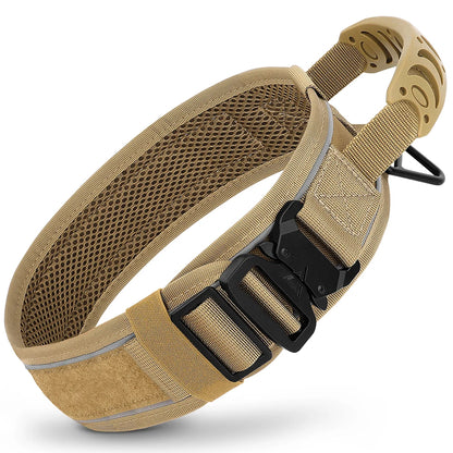 Personalized Adjustable Tactical Military Dog Collar