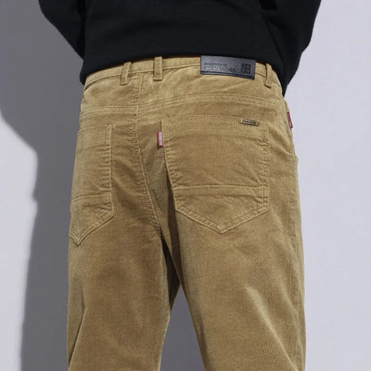 Men's Autumn Straight Slim Versatile Cargo Pants