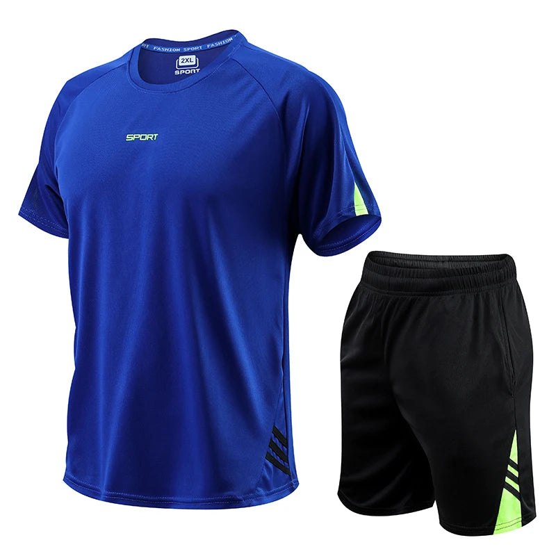 Men's Quick-Drying Summer Football Sports Suit