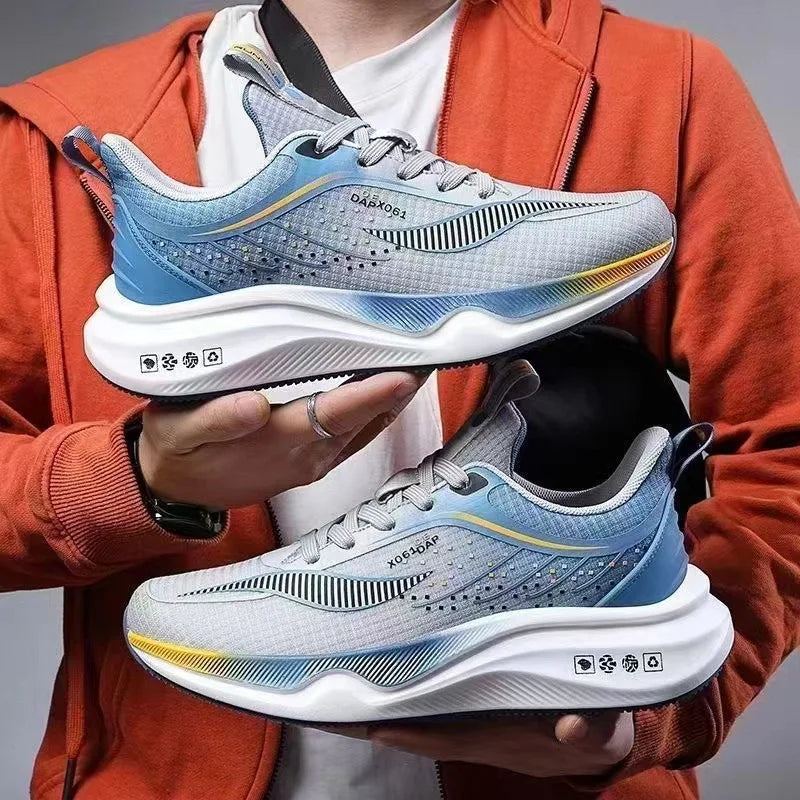 Chaussures de course à plaque de carbone à paume complète