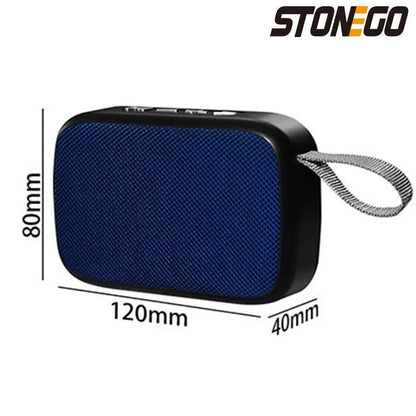 STONEGO Mini Bluetooth Lautsprecher 3D Stereo