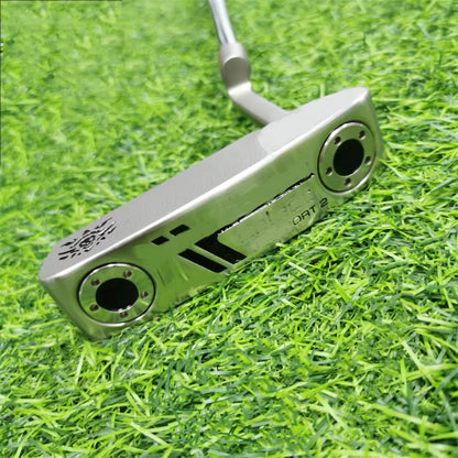 Slotted Putter with Protective Cover for Golf