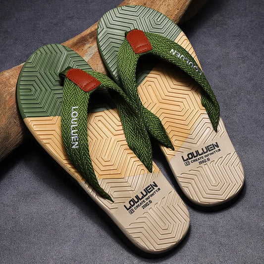 Flip Flops  Breathable Casual Beach Slippers