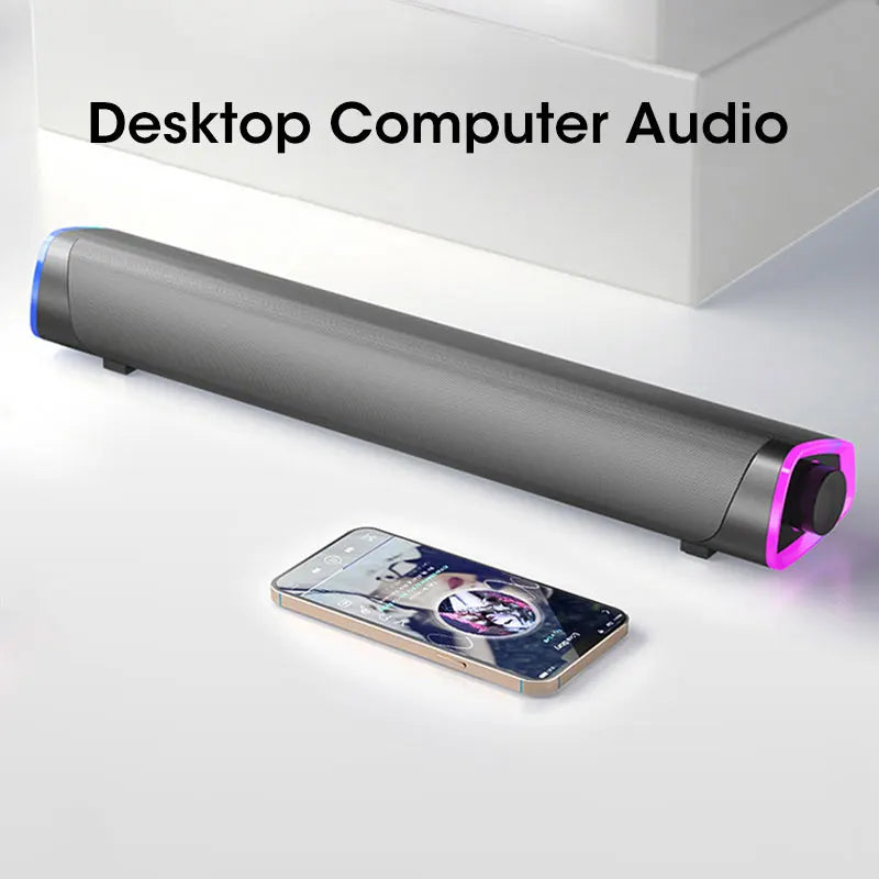 4D Stereo Sound Bluetooth Computer Speaker