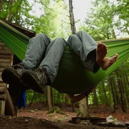 Hamacs simples en toile de parachute pour camping en plein air