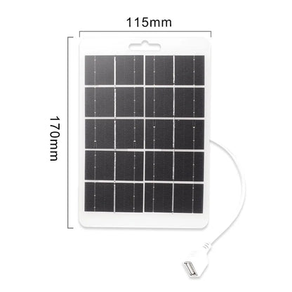 Portable C Type Phone Charging Mini 5V Solar Panel