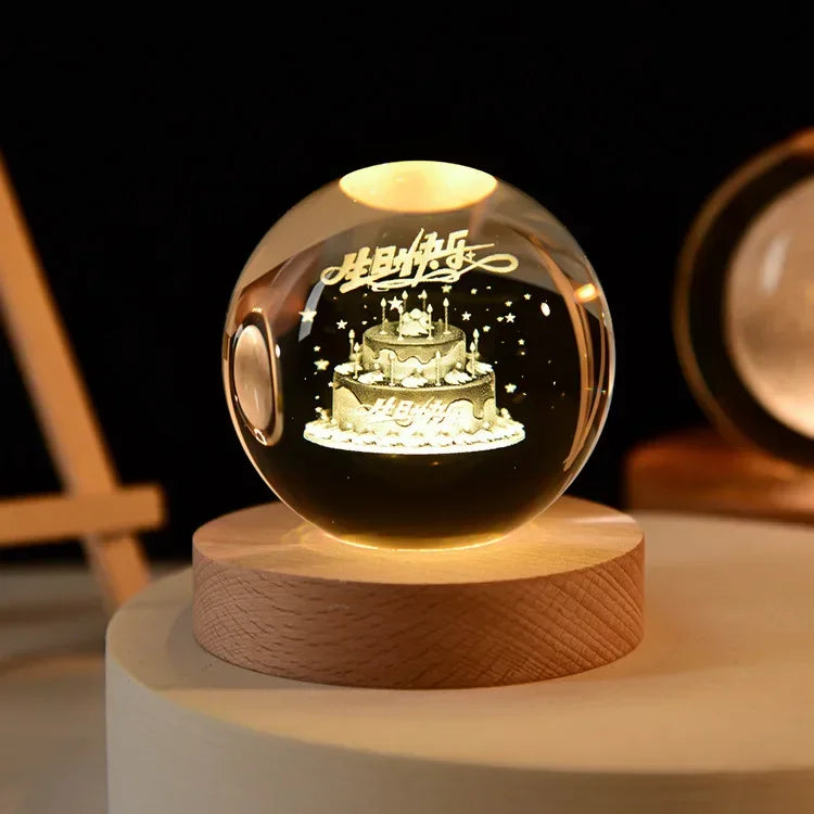 3D-Kristallplaneten-Nachtlicht-Astronomie-Globus