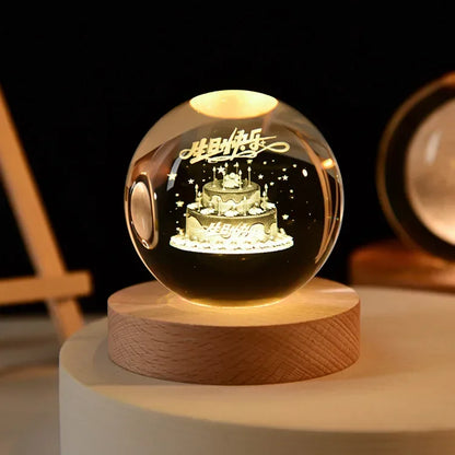 3D-Kristallplaneten-Nachtlicht-Astronomie-Globus