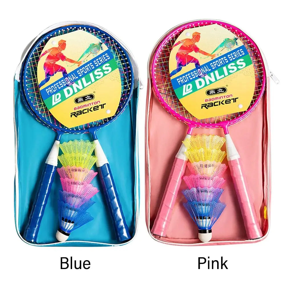 Raquettes de badminton pour enfants - Raquette double légère et robuste