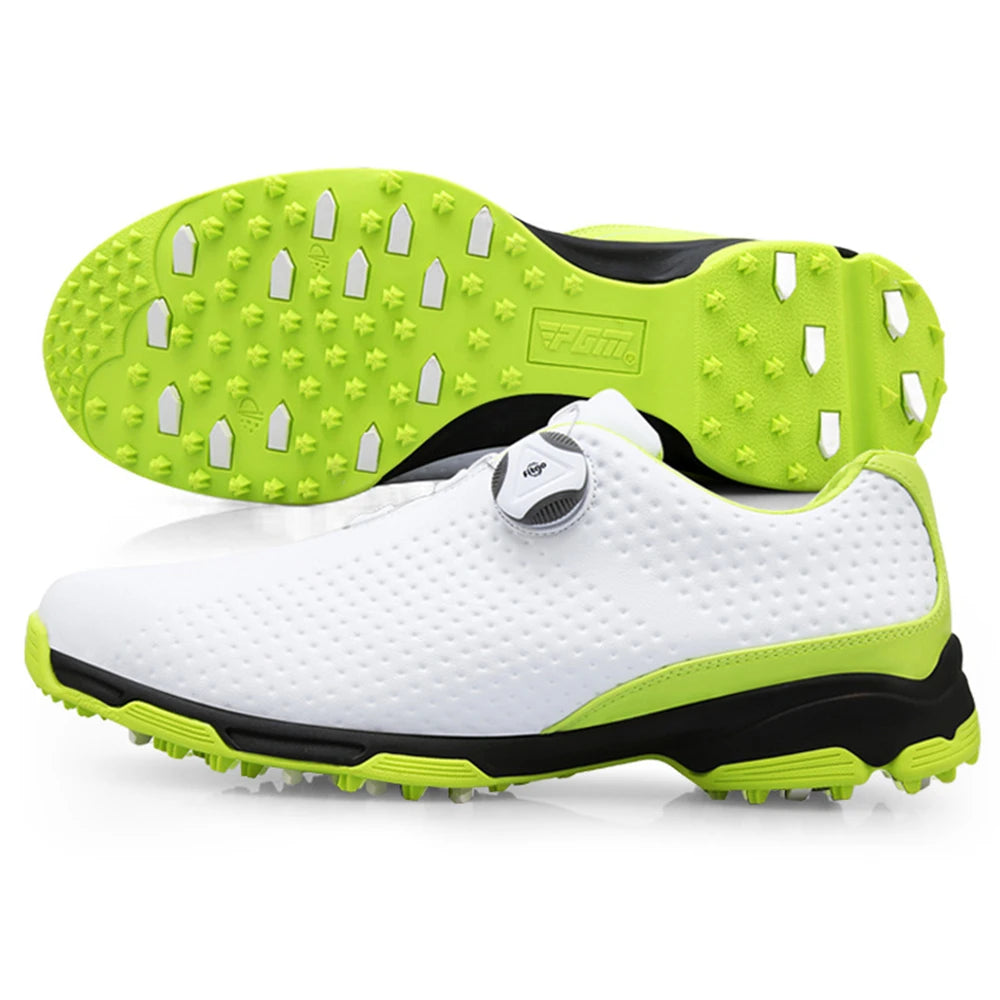 Chaussures de golf antidérapantes imperméables pour hommes - Confort respirant