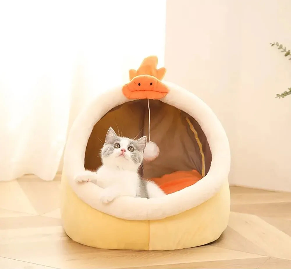 Tent Cave Comfortable Pet Sleeping Bed