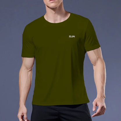 Short Sleeve Running & Gym Workout Sport Men T Shirt