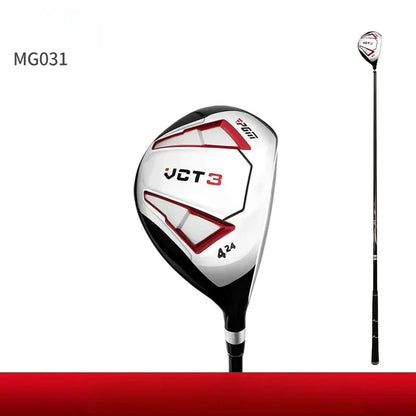 Ensemble de clubs de golf pour homme droitier – Driver avec manche en carbone et tête en alliage d'aluminium