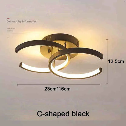 Moderne LED-Streifen-Deckenleuchten für Wohnzimmer