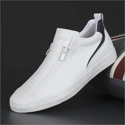 Men's Trendy Sneakers - Leather Soft Sole Men Shoes