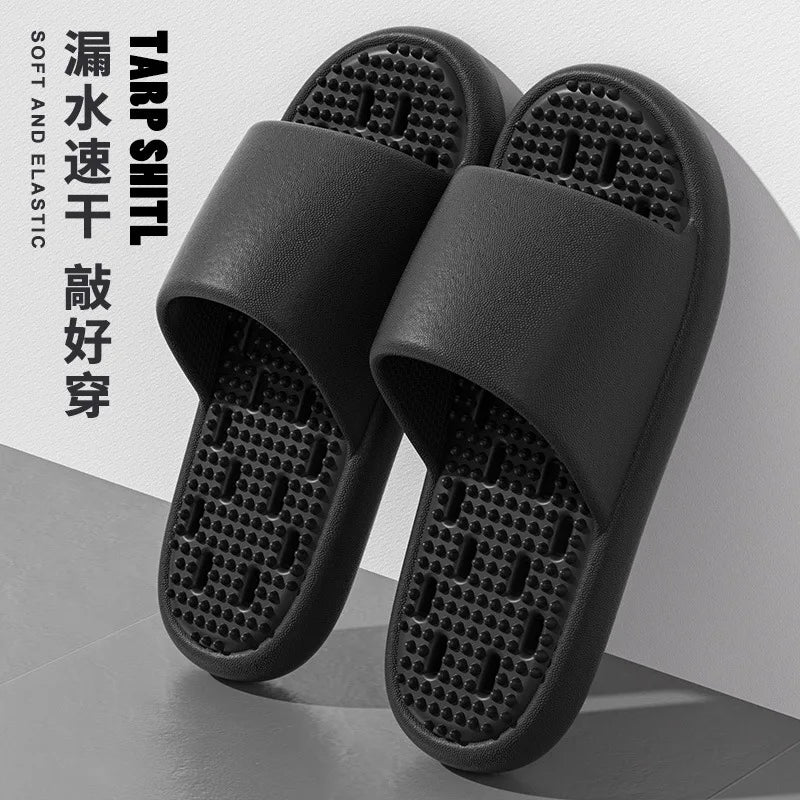 Unisex Breathable Cooling Anti-Slip Bathroom Slippers