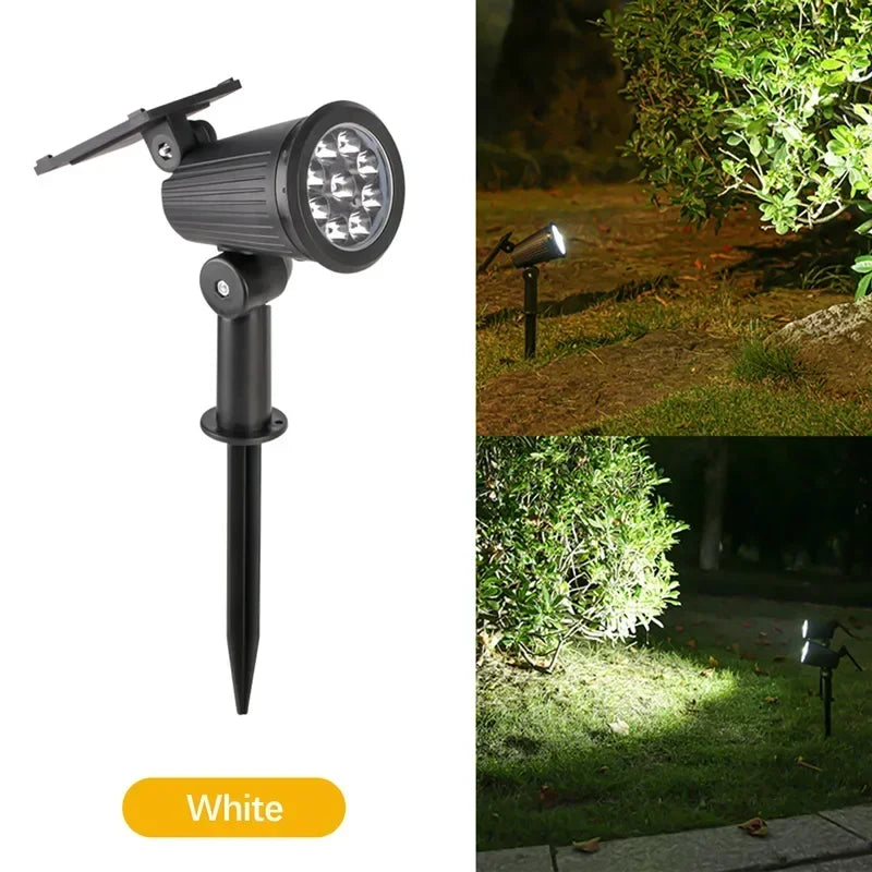 Adjustable Outdoor Waterproof Solar Power Spotlights