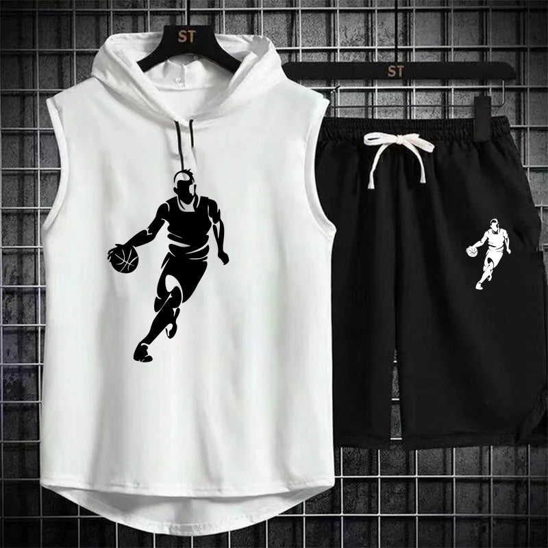Men's Oversized Sleeveless Tracksuit