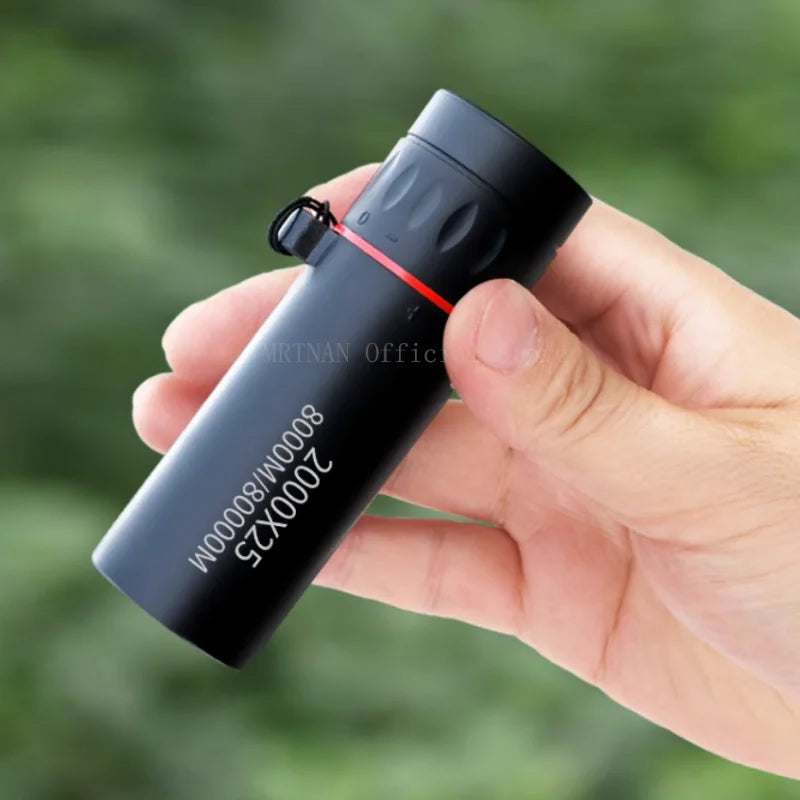 Mini tragbares 2000x25 HD Monokular-Teleskop - Handy-Teleskop