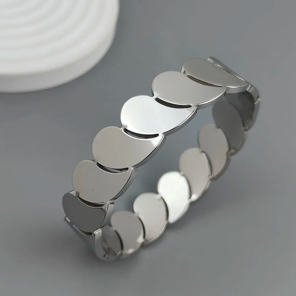 316L Edelstahl Goldringe für Damen