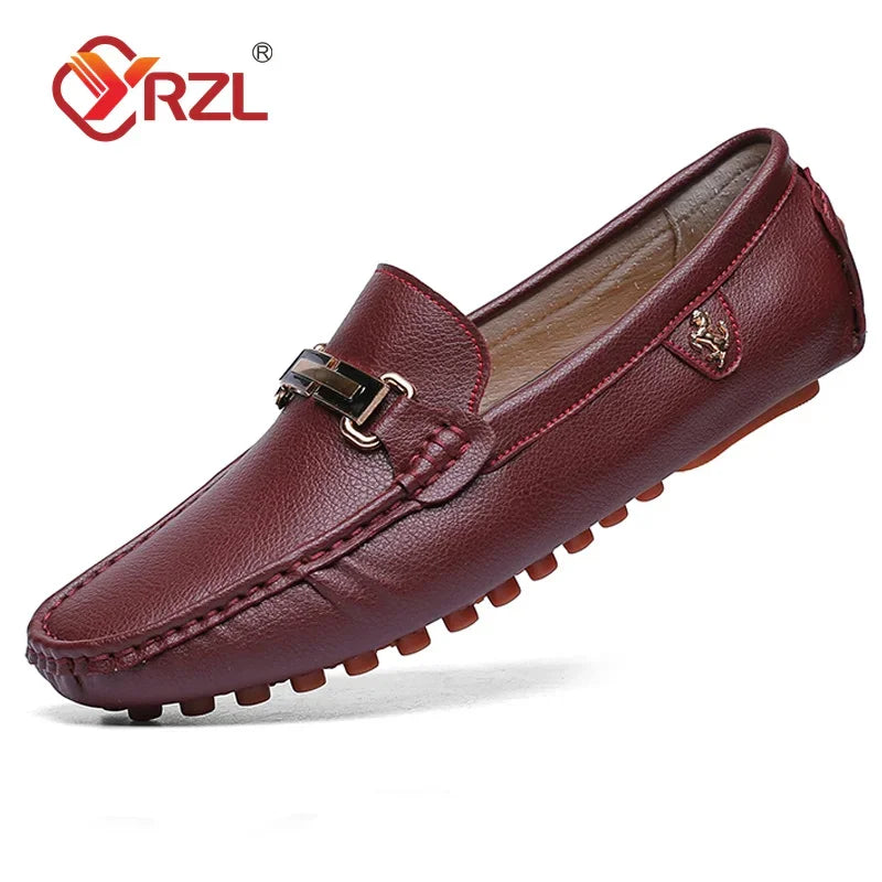 Handmade Leather Loafers for Men's