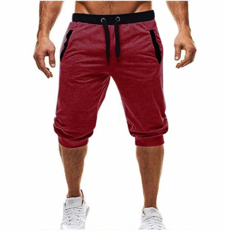 Sommer-Capri-Shorts für Herren zum Laufen