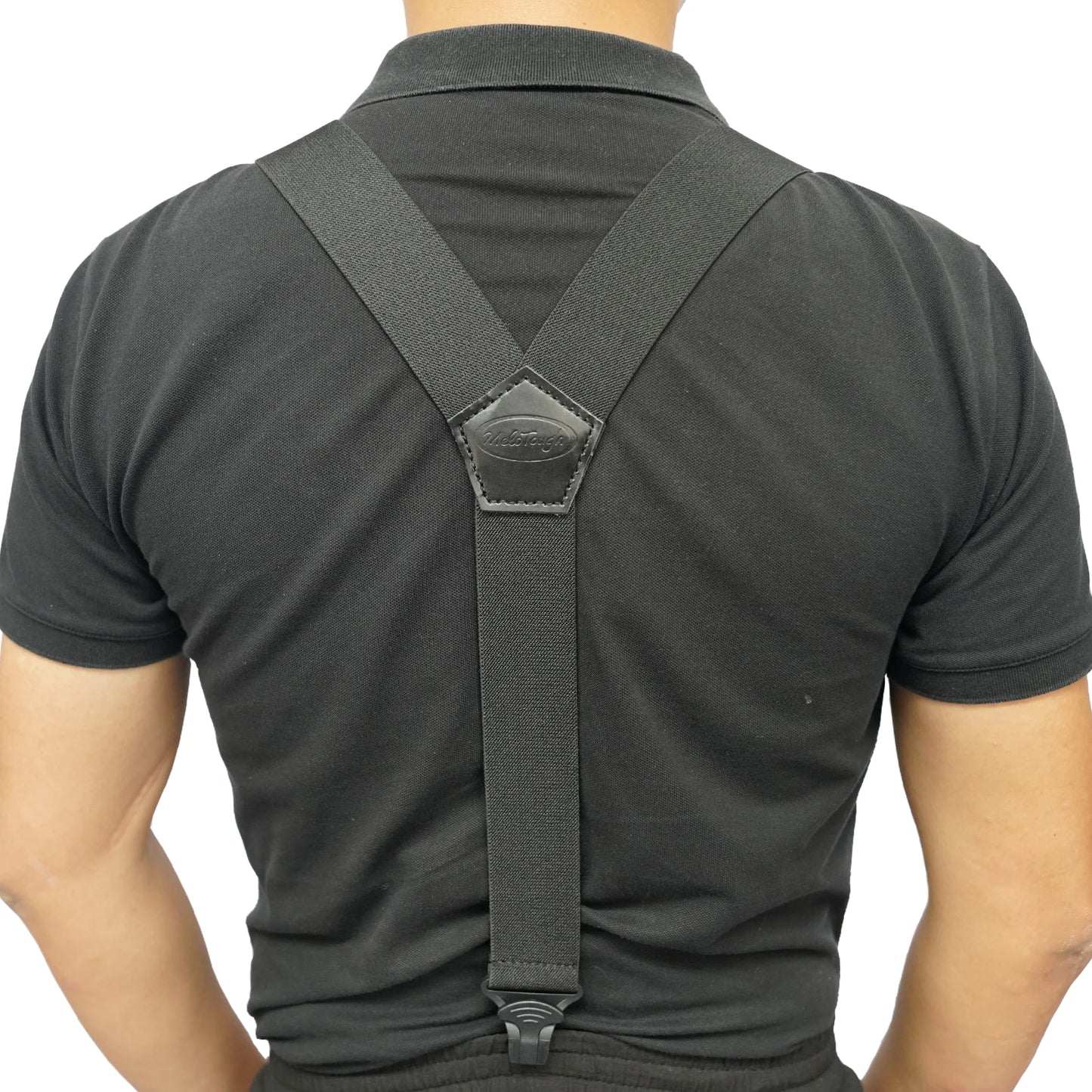 Melo Tough Y back elastic braces suspenders