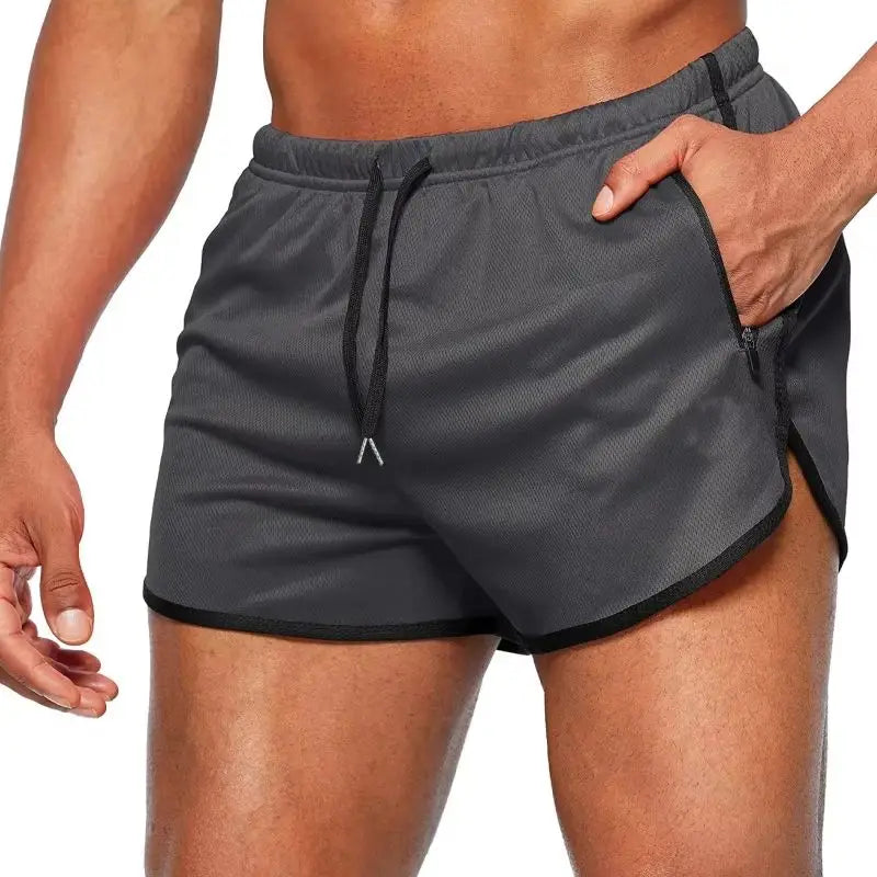 Men’s Breathable Mesh Gym Shorts – Summer Fitness & Casual Sport Shorts