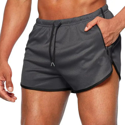 Men’s Breathable Mesh Gym Shorts – Summer Fitness & Casual Sport Shorts