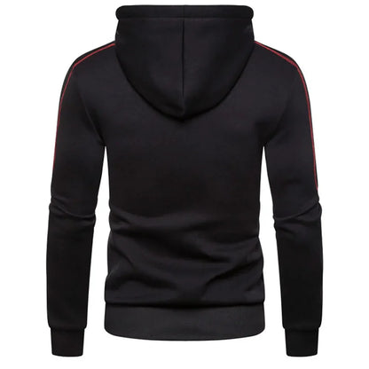 Men's Plus Size Zipper Hoodie Jacket