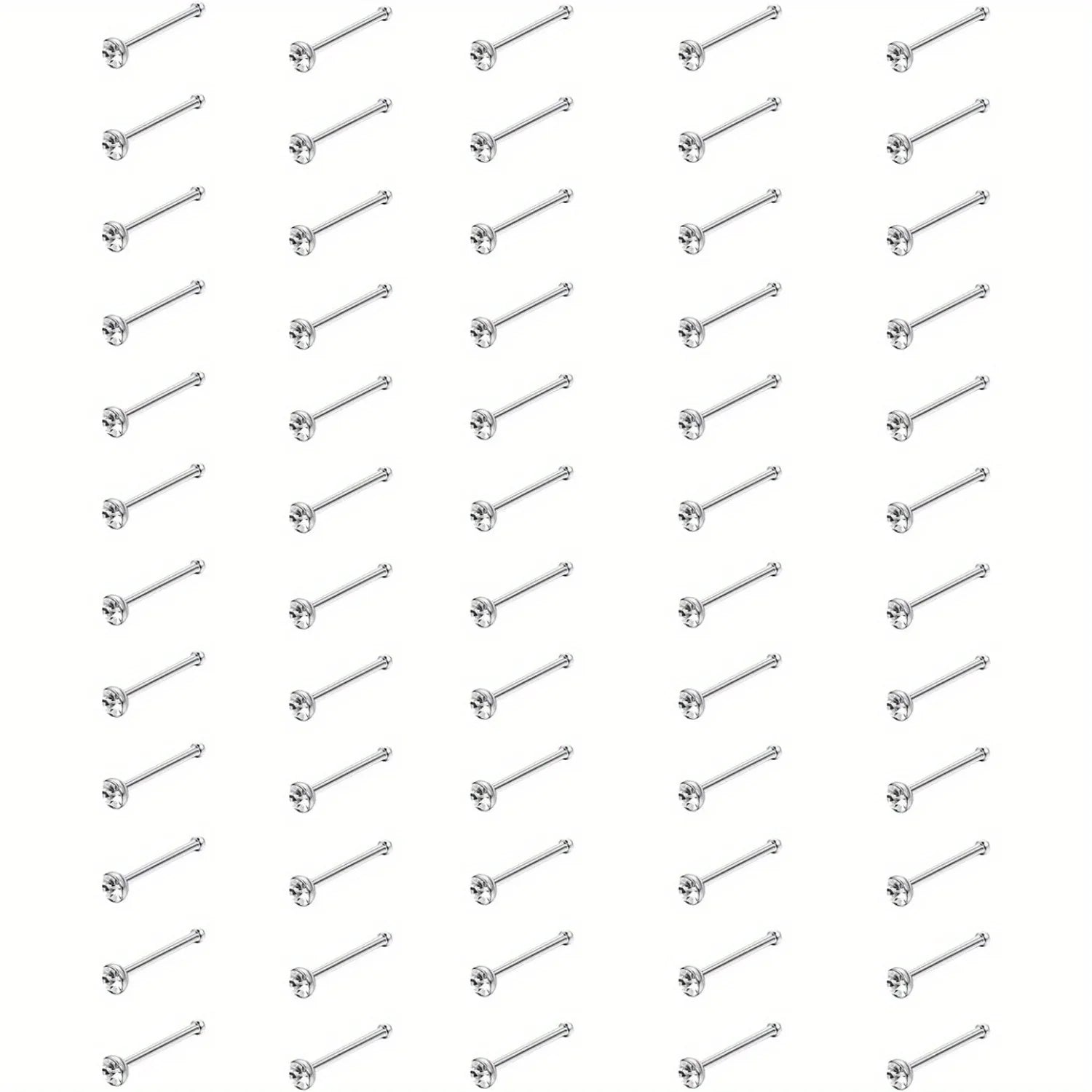 Nasenpiercingring aus 22G Edelstahl – Nasenpiercingstift aus Chirurgenstahl