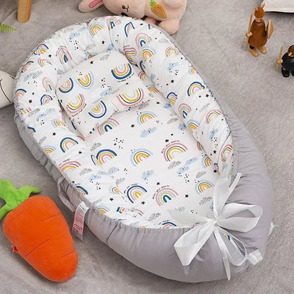 portable pressure resistant crib middle Baby bed biomimetic