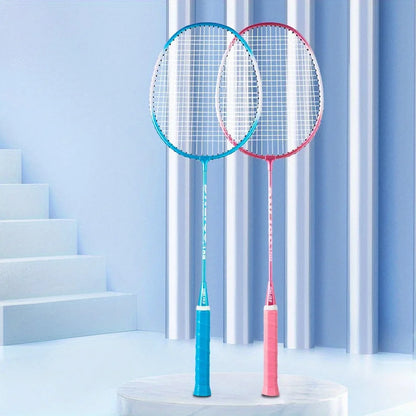 Raquette de badminton durable en alliage de fer pour adulte, équipement de sport