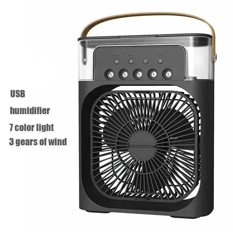 3 In 1 LED Light Household Small Air Cooler