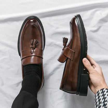 Mocassins pour hommes en cuir de haute qualité