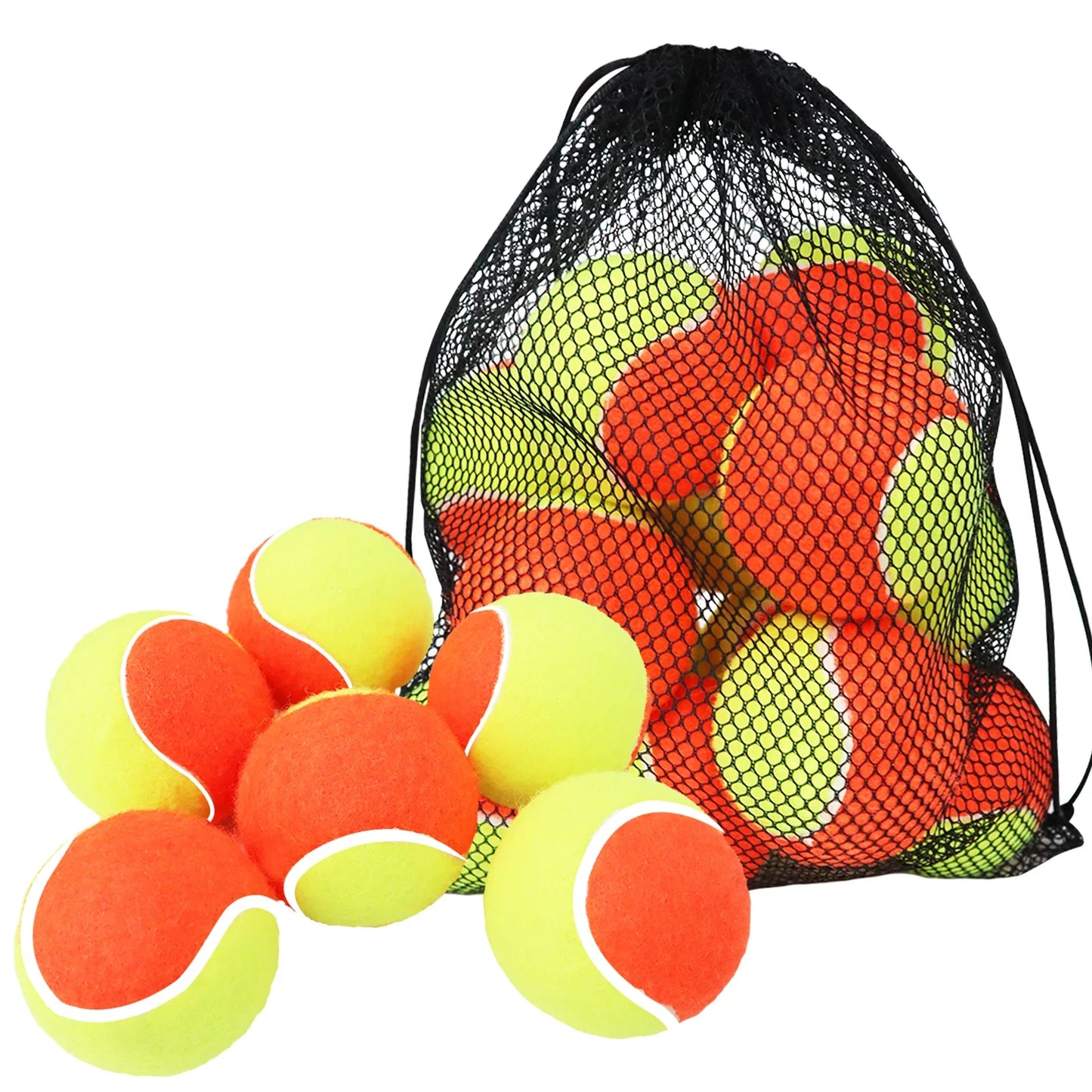 Balles de tennis pour enfants : souples et à faible compression