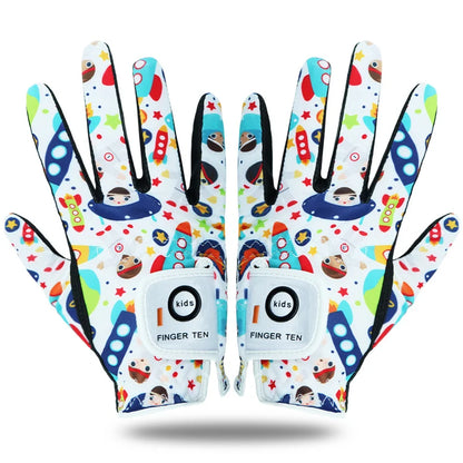 Junior Kids Breathable Golf Gloves