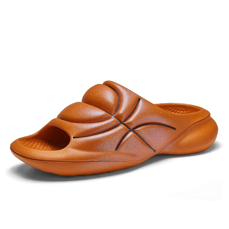 Dual Purpose Anti Slip Trendy Basketball Slippers