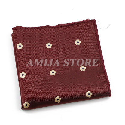 Men’s Floral Pocket Square – Premium Printed Handkerchief