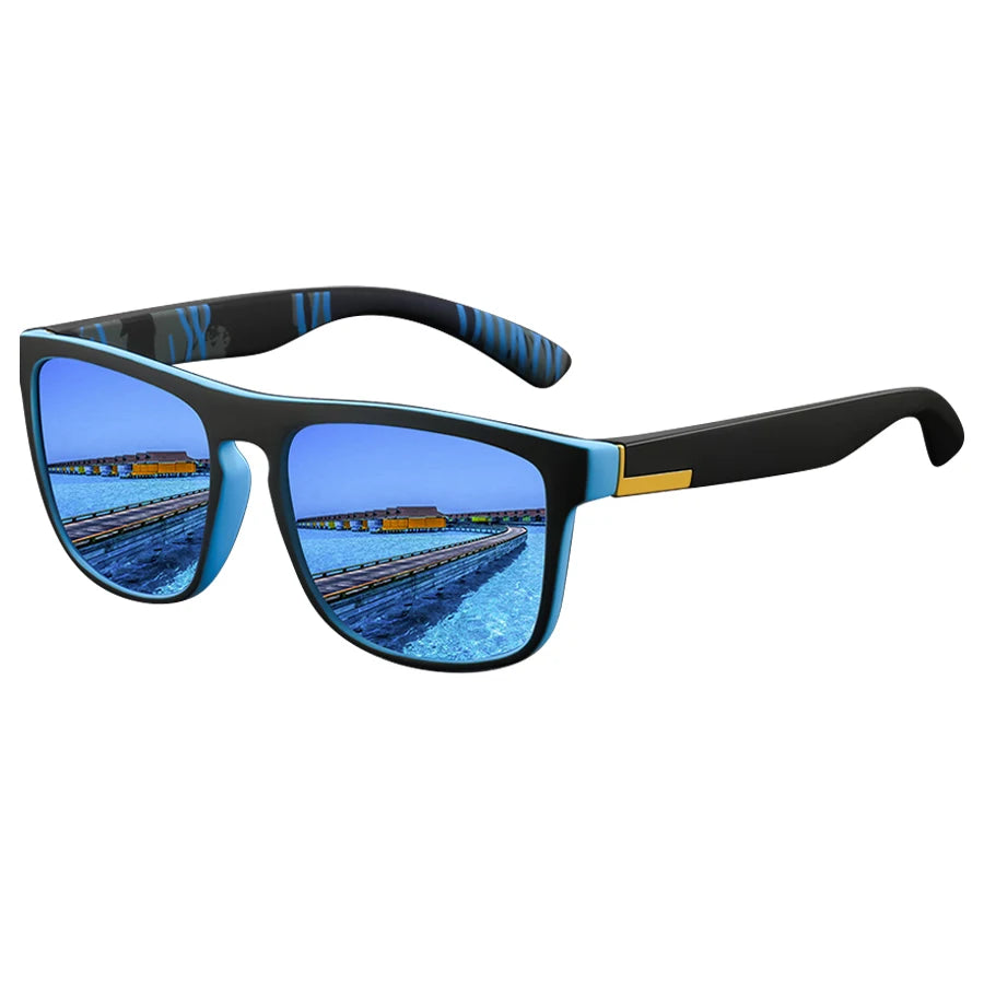 Unisex Designer Driving Square Sport Sunglasses