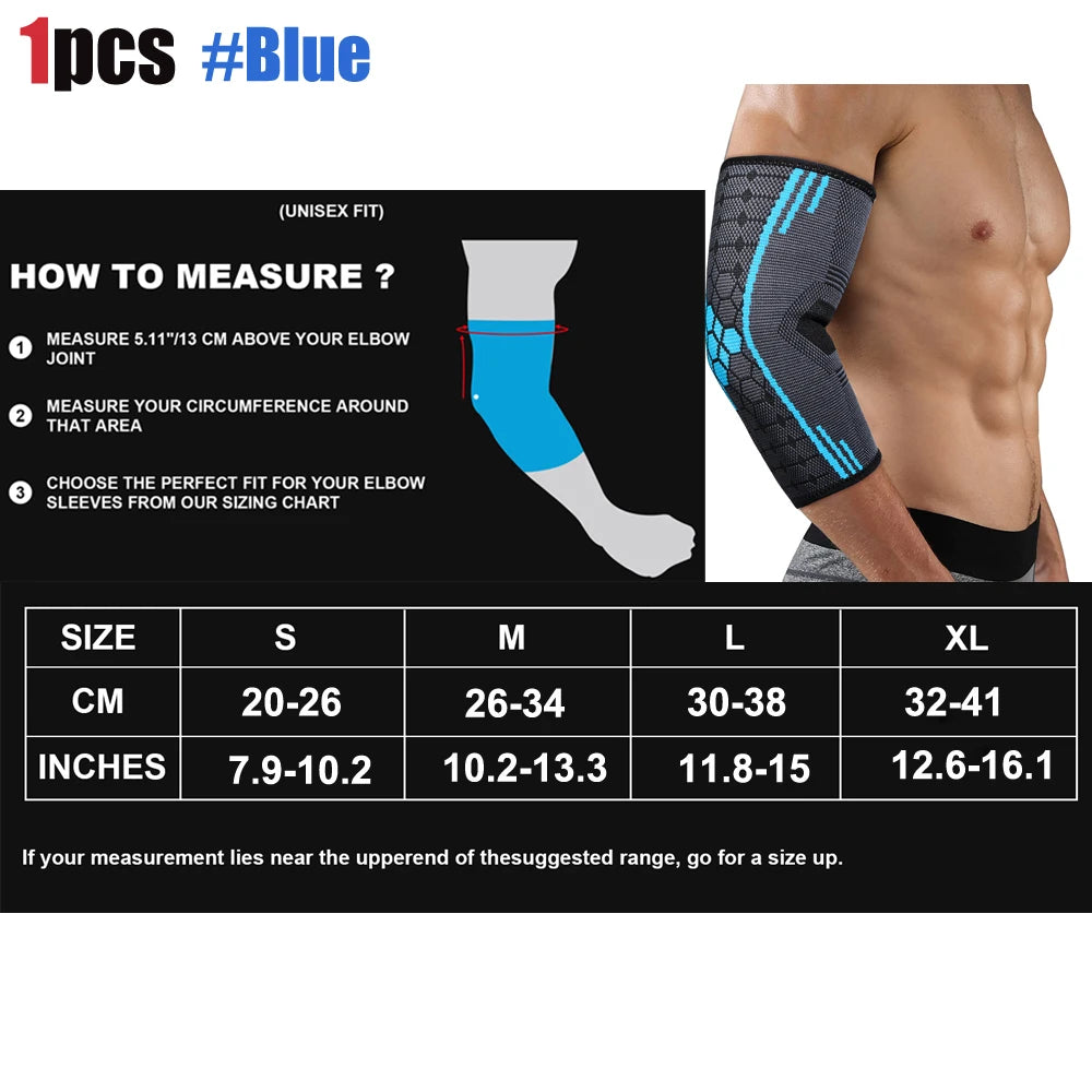 Therapeutische Ellbogen-Kompressionsbandage – Verstellbarer Riemen zur Schmerzlinderung und Stabilisierung