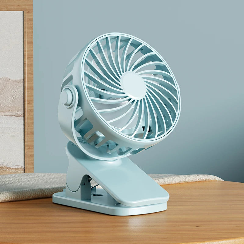 Outdoor Camping Rechargeable Clip Fan