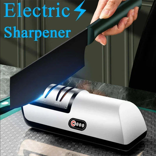 USB-Powered Automatic Knife Sharpener