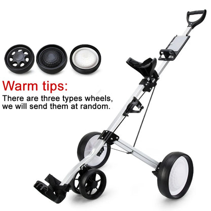 PGM Folding Sports Travel 3 Wheel Push Golf Cart